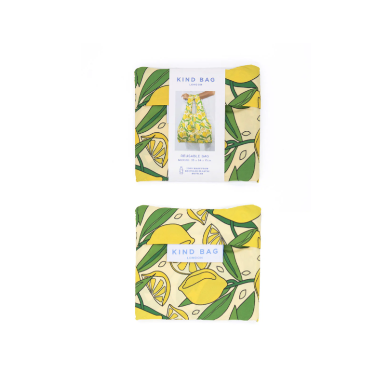 MEDIUM REUSABLE BAG, Lemons