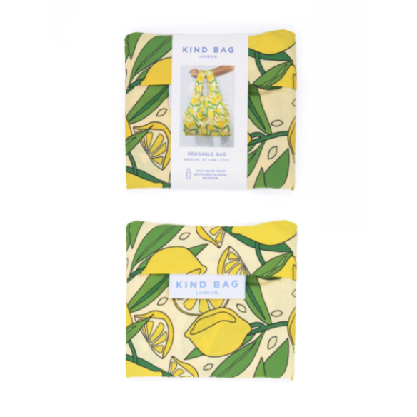 MEDIUM REUSABLE BAG, Lemons
