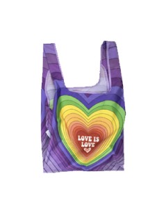 MEDIUM REUSABLE BAG, Rainbow