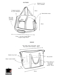WEEKENDER BAG, Abstract Caramel 2