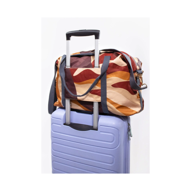 WEEKENDER BAG, Abstract Caramel