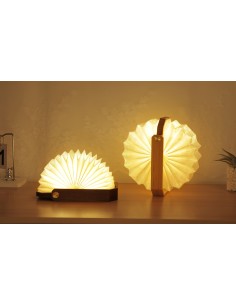 SMART ORIGAMI LAMP, Walnut