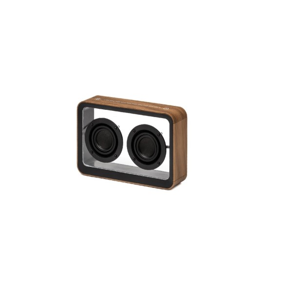 MAGE SEE-THROUGH SPEAKER, Walnut