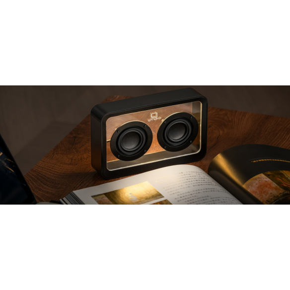 MAGE SEE-THROUGH SPEAKER, Walnut