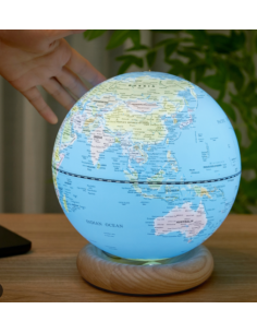 SKY BLUE LARGE, White Ash