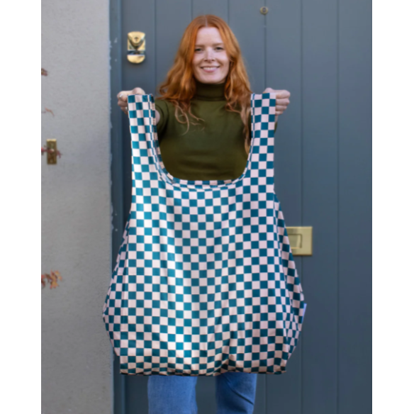 EXTRA LARGE BAG, CHECKERBOARD-TB