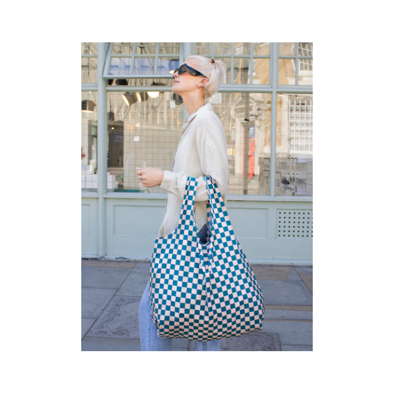 EXTRA LARGE BAG, CHECKERBOARD-TB