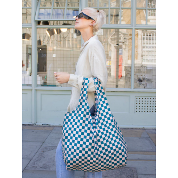 EXTRA LARGE BAG, CHECKERBOARD-TB