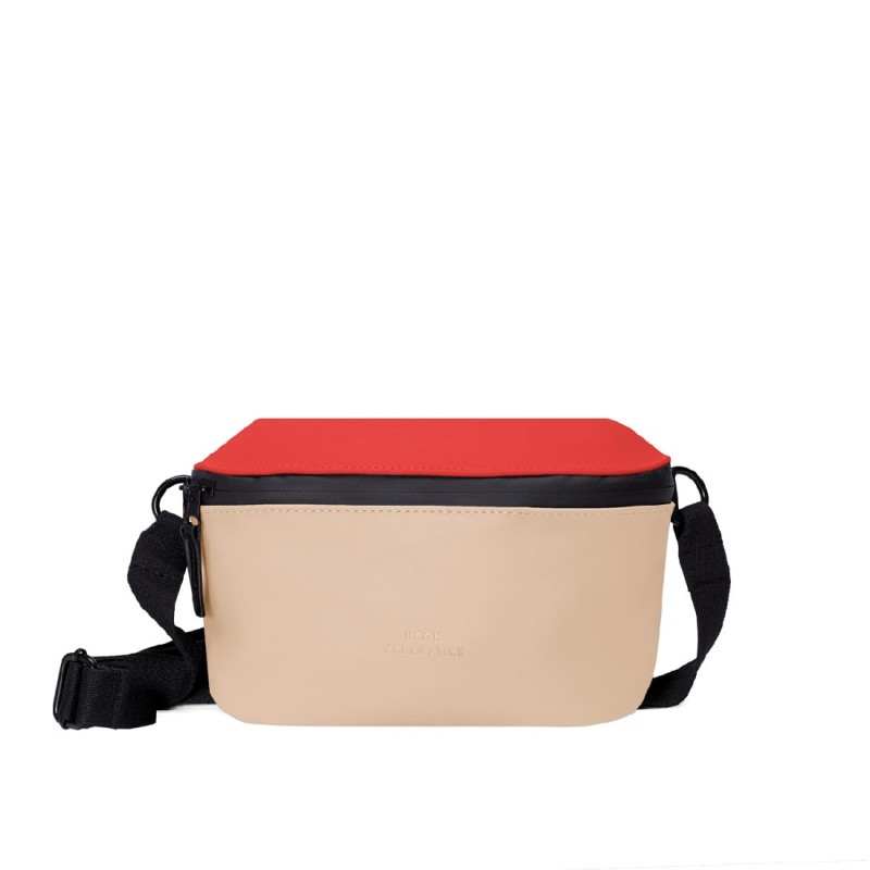 JONA BAG LOTUS, Red - Light Almond