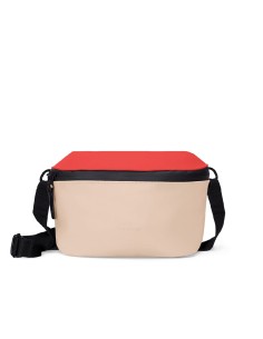 JONA BAG LARGE LOTUS, Red - Light Almond