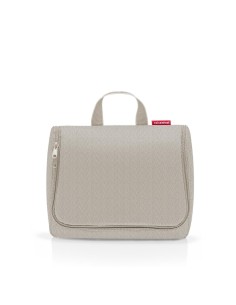 TOILETBAG XL, herringbone sand