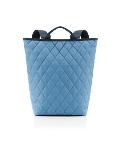 SHOPPER-BACKPACK Rhombus Blue