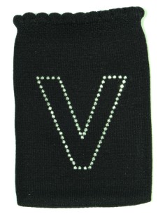 MINI POCHETTE LETTERA V, 6,5 x 10,5 cm