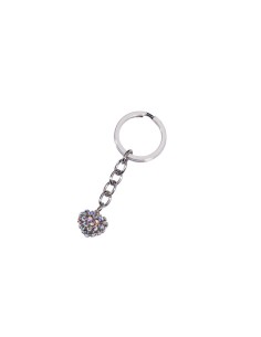 MINI GLAMOUR HEART, CLEAR, con cristalli Swarovsky