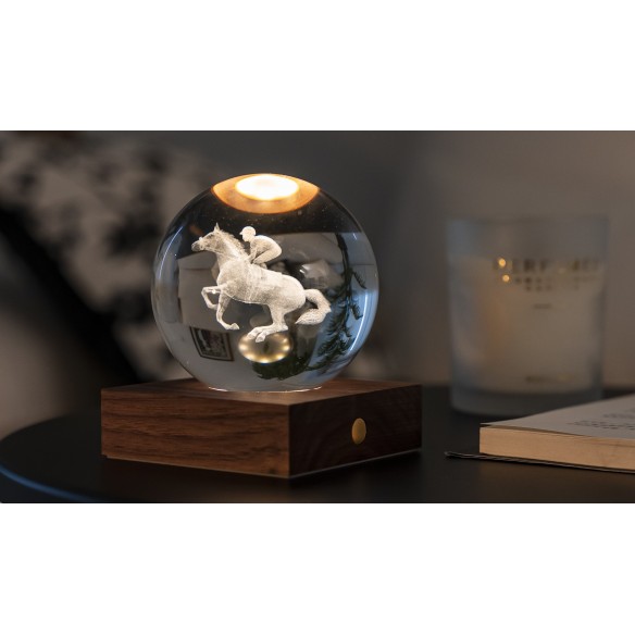 AMBER CRYSTAL LIGHT, 3D laser Horse Racing