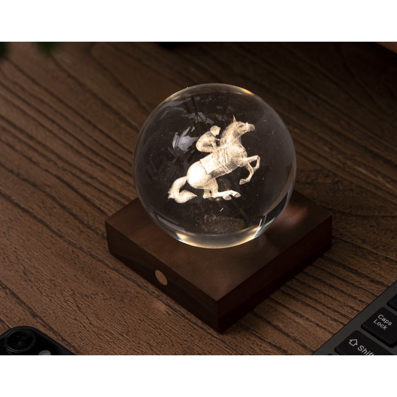 AMBER CRYSTAL LIGHT, 3D laser Horse Racing