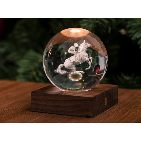 AMBER CRYSTAL LIGHT, 3D laser Horse Racing