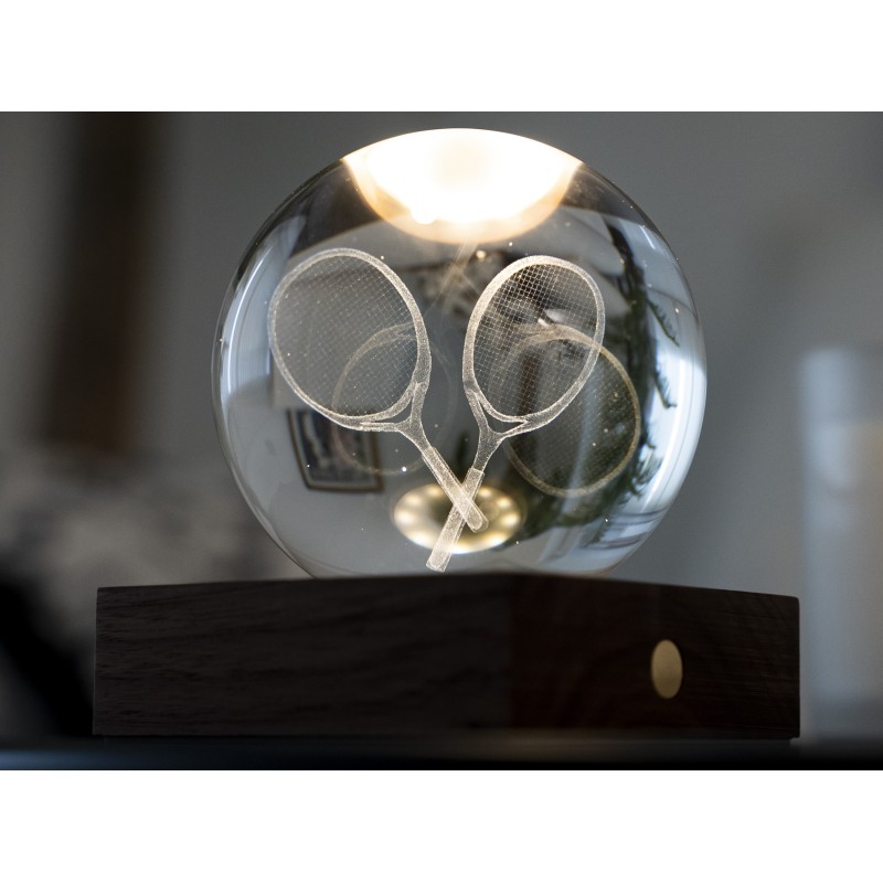 AMBER CRYSTAL LIGHT, 3D laser Tennis Racket