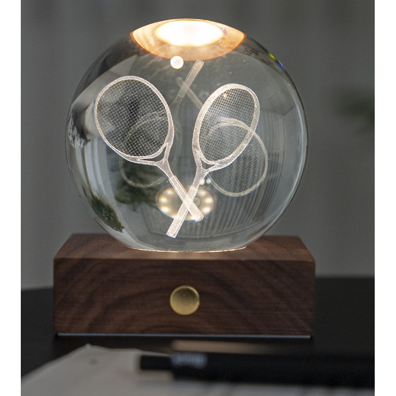 AMBER CRYSTAL LIGHT, 3D laser Tennis Racket