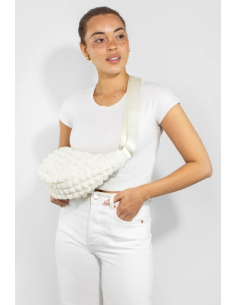 CROSSBODY BAG, Cream