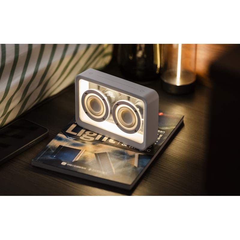 MAGE SEE-THROUGH SPEAKER, White
