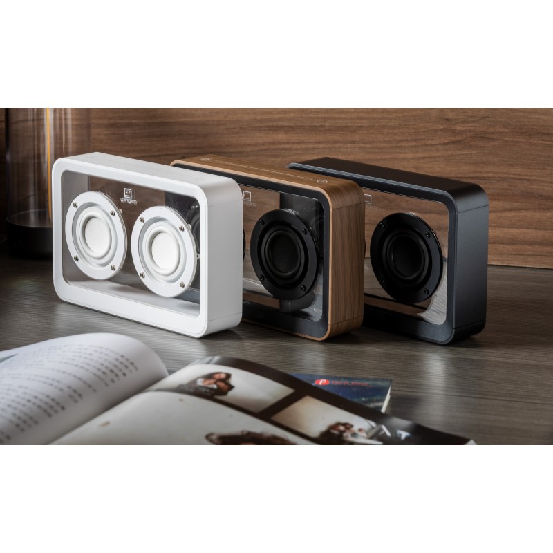 MAGE SEE-THROUGH SPEAKER, White