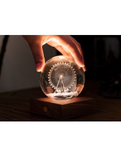 AMBER CRYSTAL LIGHT, 3D laser Ferris Wheel 2