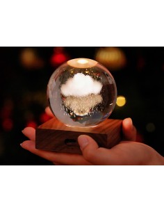 AMBER CRYSTAL LIGHT, 3D laser Rain Cloud