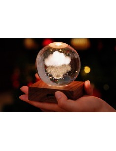AMBER CRYSTAL LIGHT, 3D laser Rain Cloud 2