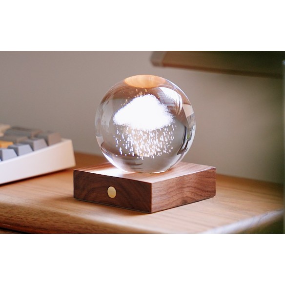 AMBER CRYSTAL LIGHT, 3D laser Rain Cloud