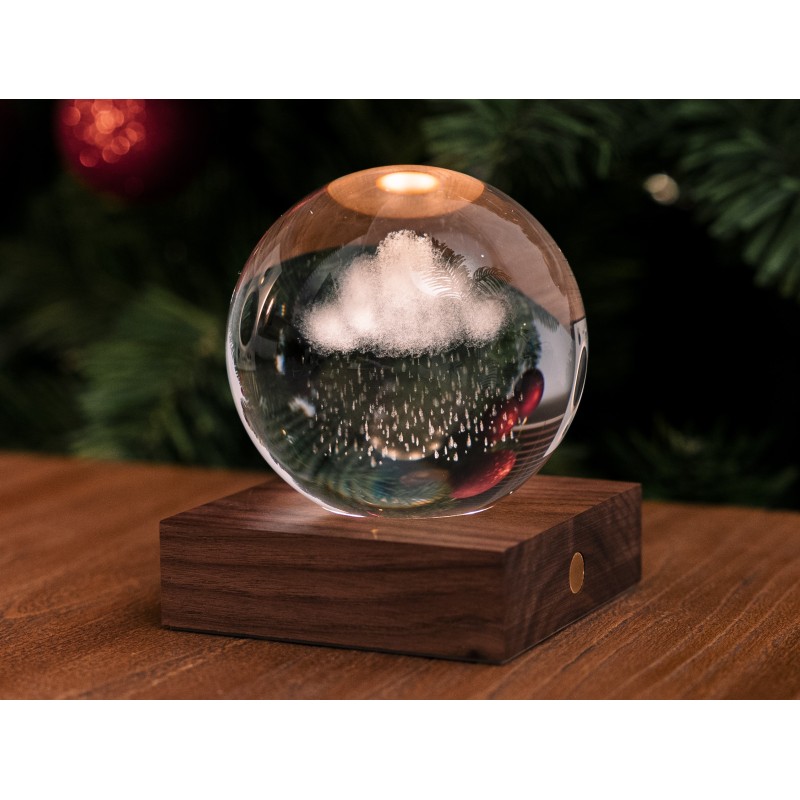 AMBER CRYSTAL LIGHT, 3D laser Rain Cloud