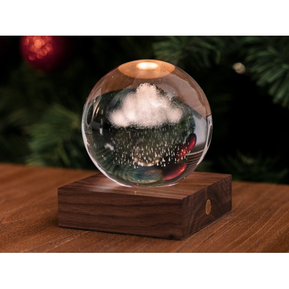 AMBER CRYSTAL LIGHT, 3D laser Rain Cloud