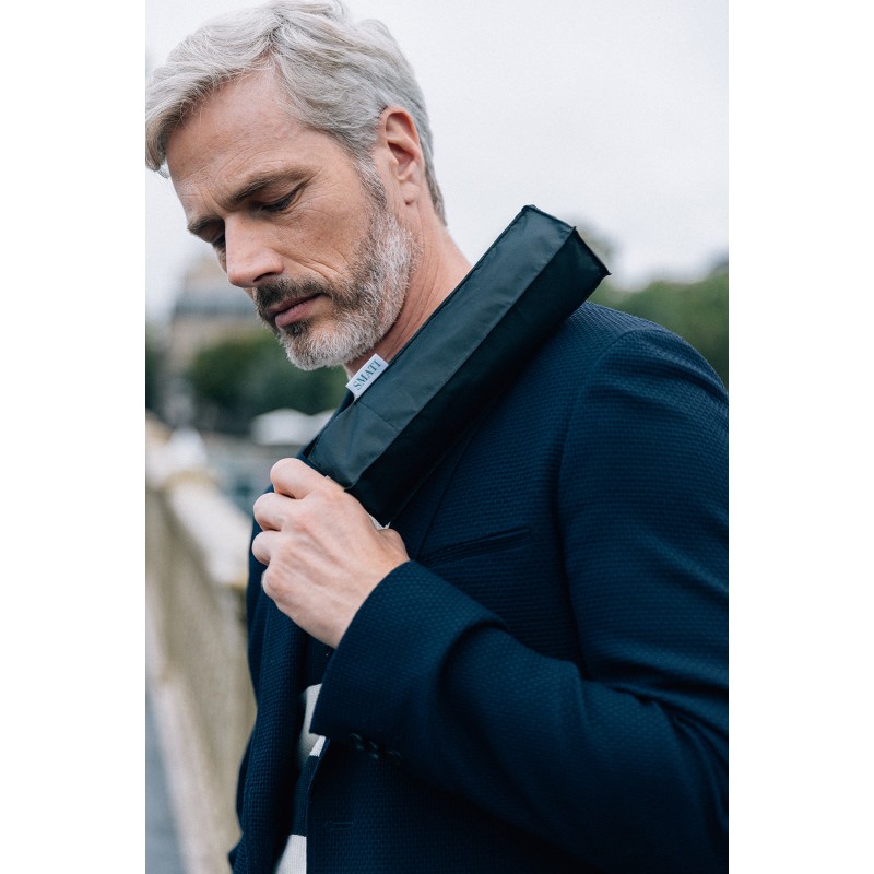 COULEUR UNIE, Pieghevole NOIR Smati