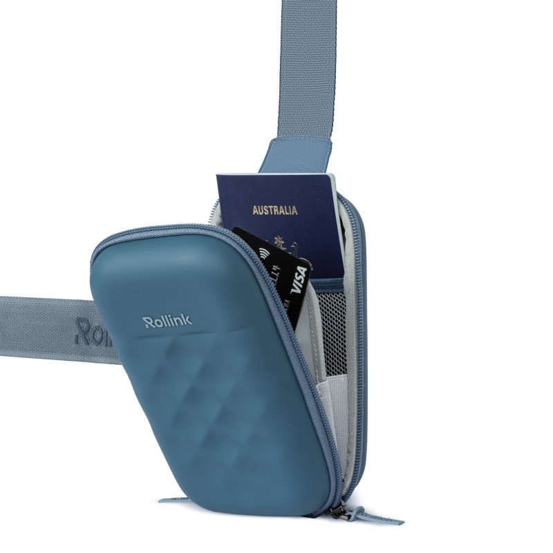 GO MINI BAG, Mallard Blue Rollink