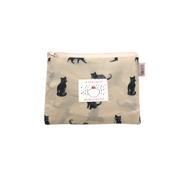 PONCHO SMATI Chat Noir di Smati Paris