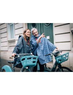 PONCHO SMATI Pois Nuage Smati 2