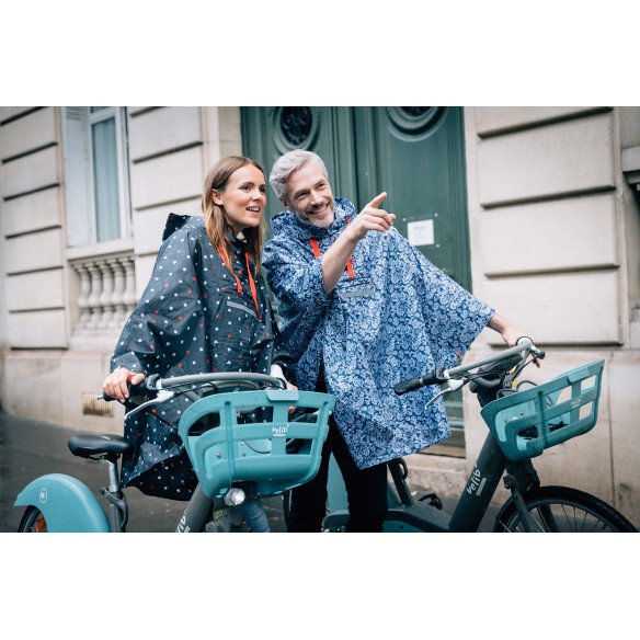 PONCHO SMATI Pois Nuage Smati