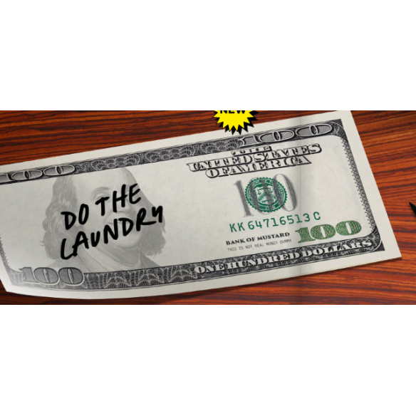 MUSTARD Cash Sticky Notes