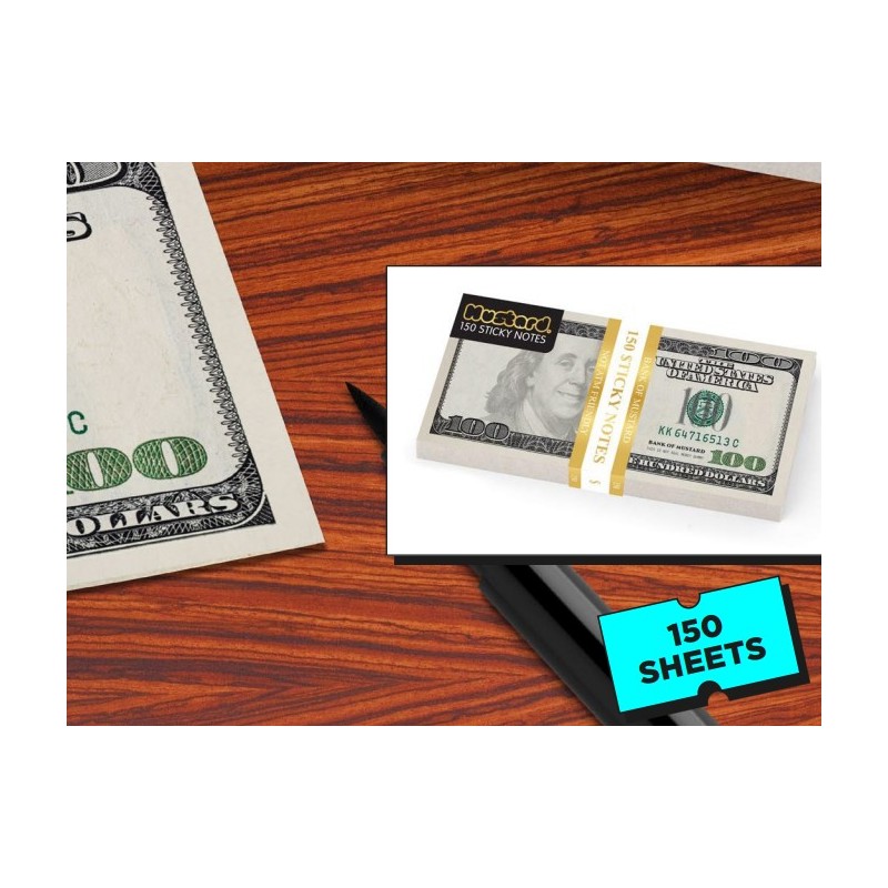 MUSTARD Cash Sticky Notes