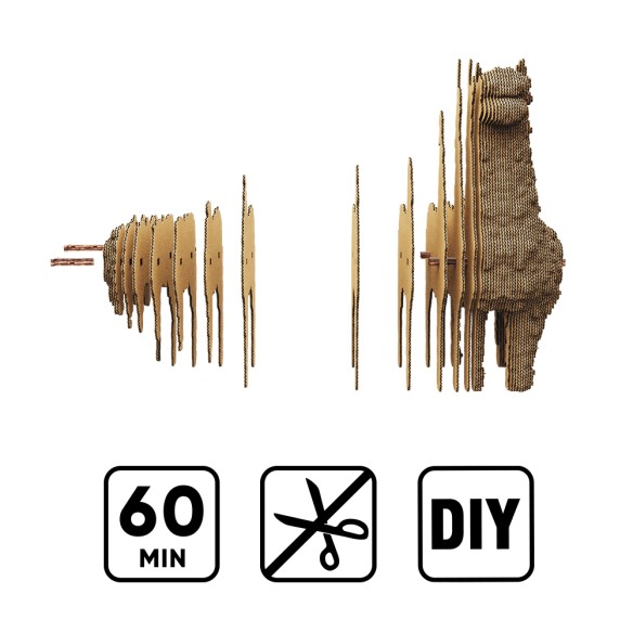 CARTONIC 3D PUZZLE, Alpaca