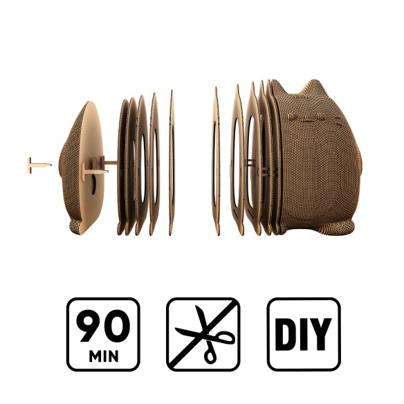 CARTONIC 3D PUZZLE, Cute Cat Money Bank