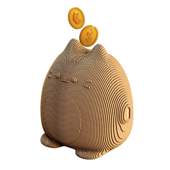 CARTONIC 3D PUZZLE, Cute Cat Money Bank