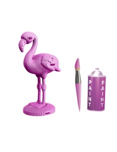 CARTONIC 3D PUZZLE, Flamingo 2