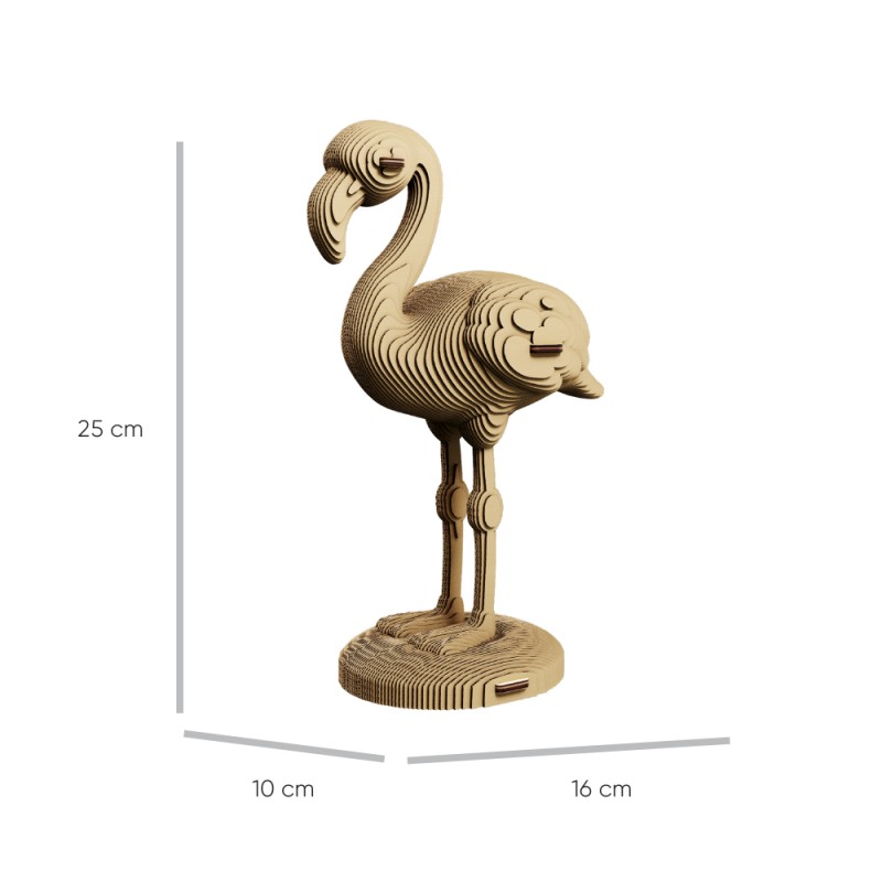 CARTONIC 3D PUZZLE, Flamingo