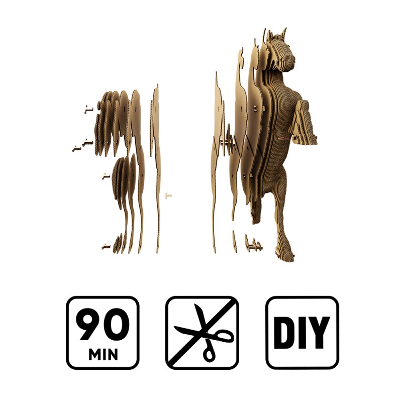 CARTONIC 3D PUZZLE, Horse