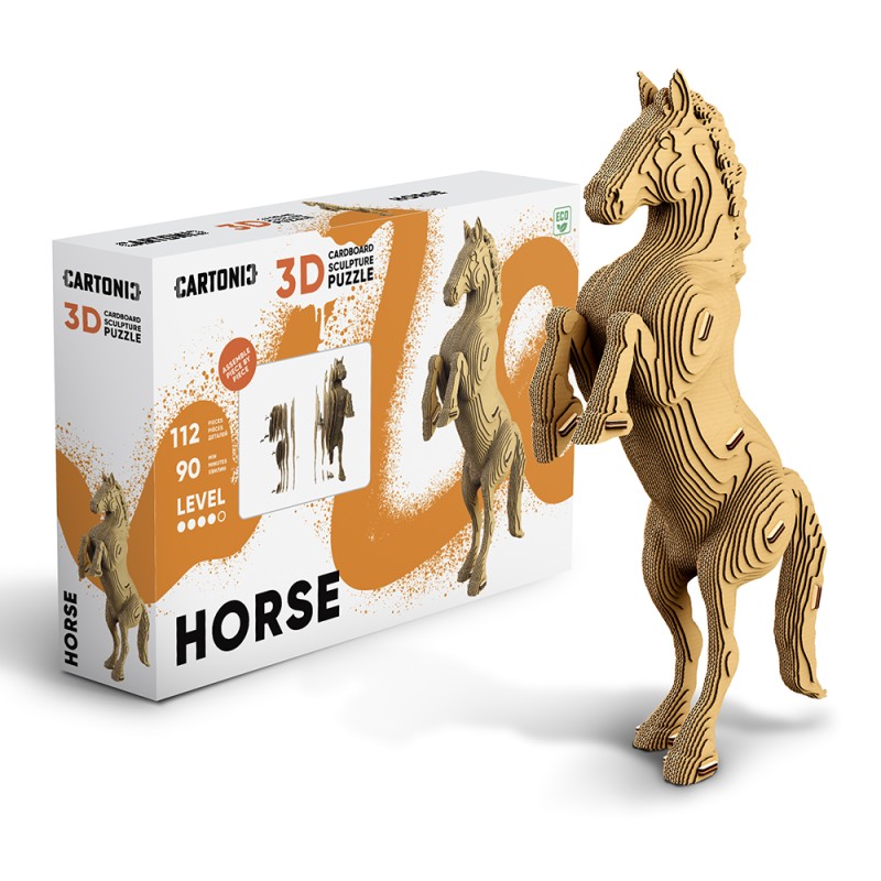 CARTONIC 3D PUZZLE, Horse