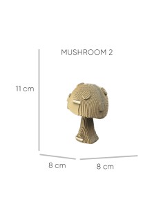 CARTONIC 3D PUZZLE, Mushrooms 2
