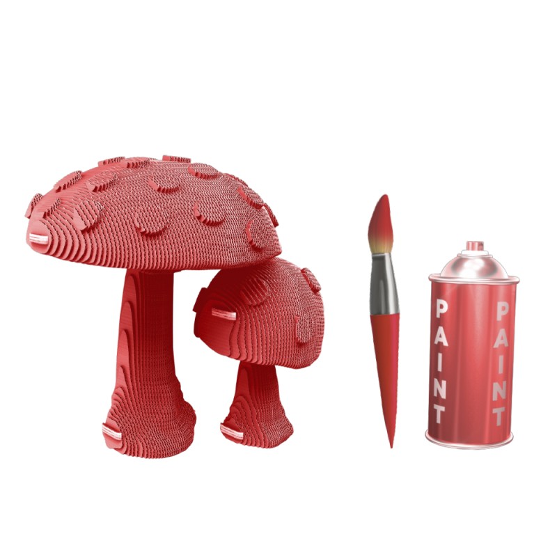 CARTONIC 3D PUZZLE, Mushrooms