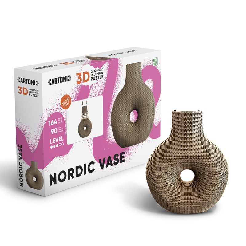 CARTONIC 3D PUZZLE, Nordic vase