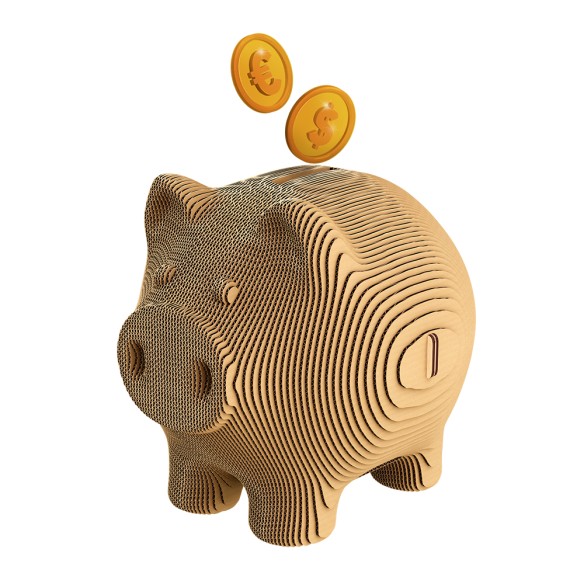 CARTONIC 3D PUZZLE, Piggy Money Bank